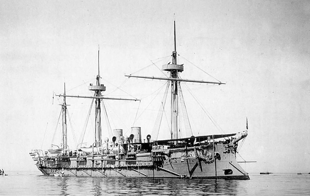 На Адмирале Корнилове в Чифу 1895 г - фото 78