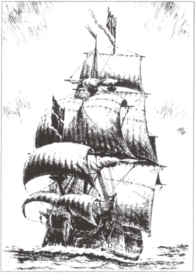 Парусный линейный корабль Гангут построенный в 1719 г в честь одноименной - фото 30