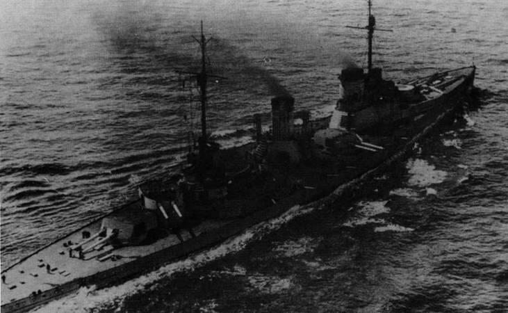 Линейный крейсер Зейдлиц Линейный крейсер Гинденбург во время - фото 160