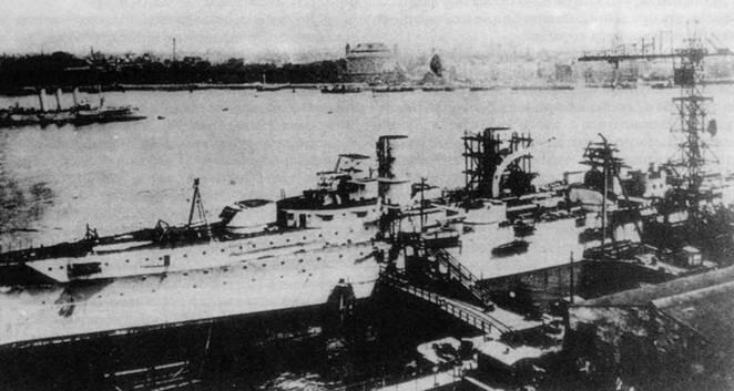 Броненосный крейсер Блюхер на достройке Экипаж корабля согласно Conway - фото 4
