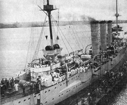 Кайзеровские крейсера Веймарской республики Берлин в 1925 и 1927 гг 2 фото - фото 2