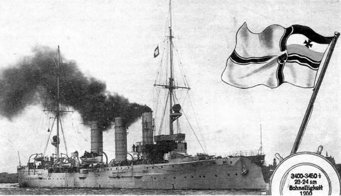 Легкий крейсер Кенигсберг Родоначальником Скаутов считался русский крейсер - фото 2