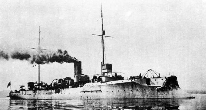 Легкий крейсер Хела Тип Хела Программа 1893 г Водоизмещение 2049 т - фото 3