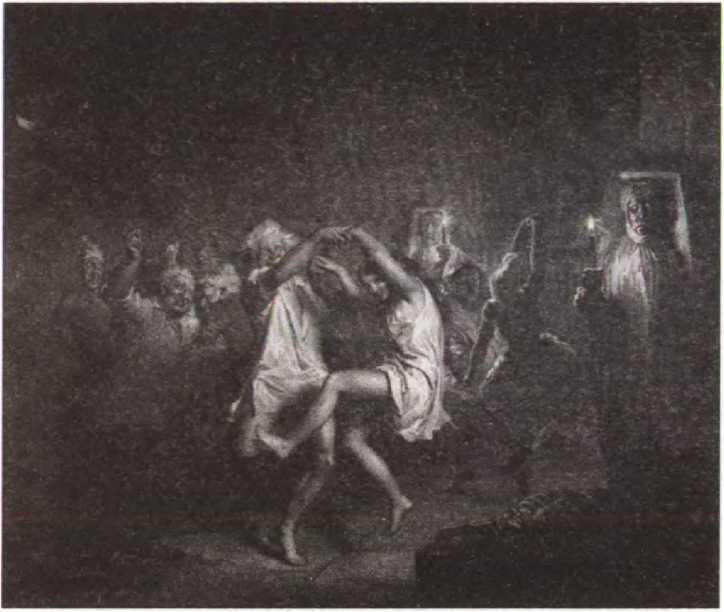 Танец мертвецов Иллюстрация Джона Райта 1842 к поэме Роберта Бернса Тэм - фото 13