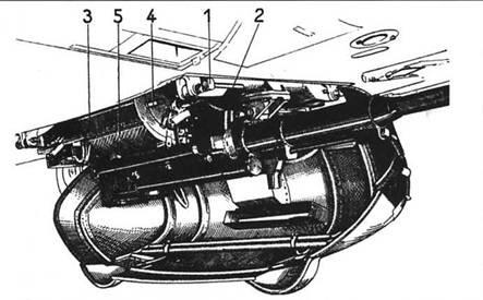 Прорисовка установки пушки МК 103 в подфюзеляжной гондоле в положении для - фото 75