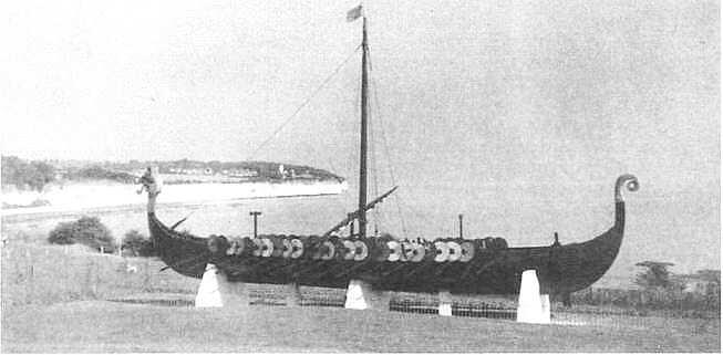Hugin реконструкция гокстадского корабля изготовленная в Дании В 19Ί9 году - фото 10