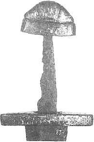 Рукоятка меча викингов из реки Ли Хертфордшир Экспонат Британского музея - фото 16