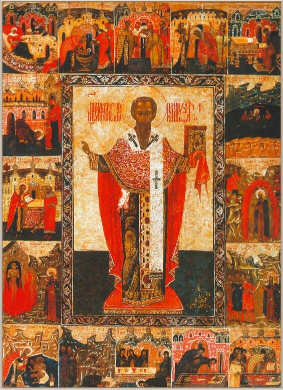 Святой Стефан Пермский с житием Конец XVI в Мы имеем и другие еще более - фото 3