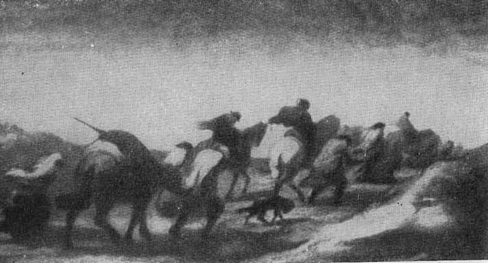 Эмигранты Масло 1848 г Ратапуаль Бронза 1851 г Семья на баррикадах - фото 35