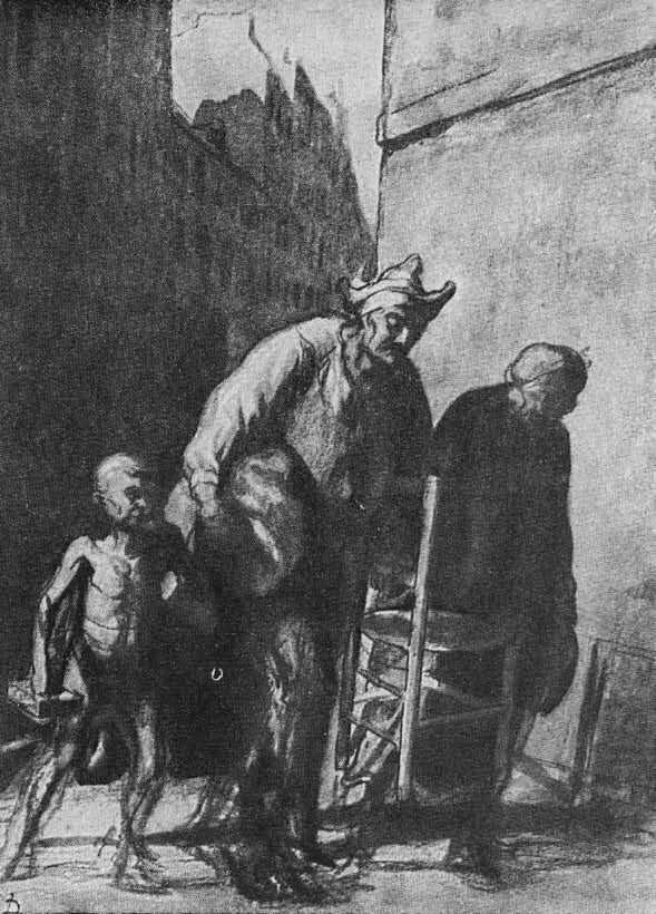 Комедианты Акварель 1867 г Комедиант Гравюра на дереве ДонКихот и Санчо - фото 50