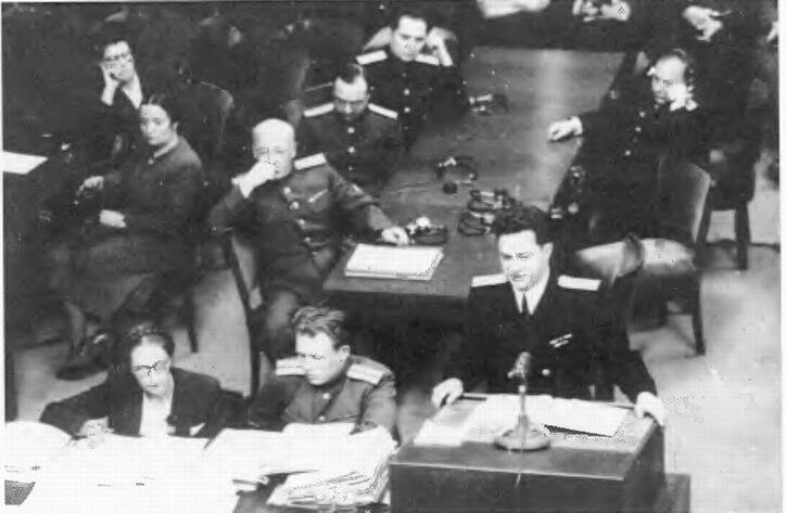Выступление помощника советского обвинителя НД Зори на Нюрнбергском процессе - фото 39