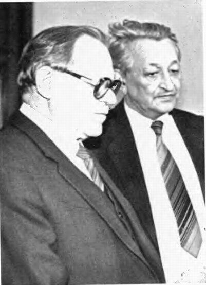 Сопредседатели советскопольской комиссии ученых по изучению истории двух стран - фото 42