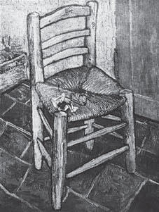 Илл 6 В Ван Гог Стул 1888 Галерея Тэйт Лондон В ряд семантических - фото 6