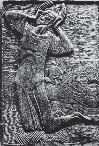 Илл 8 И Мештрович Христос в Гефсиманском саду Рельеф часовни Каштелет - фото 8