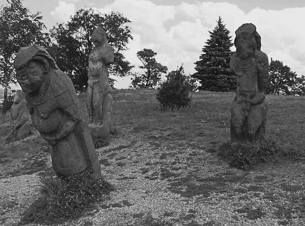Каменные истуканы половцев в Изюме В настоящее время первобытные религии - фото 6