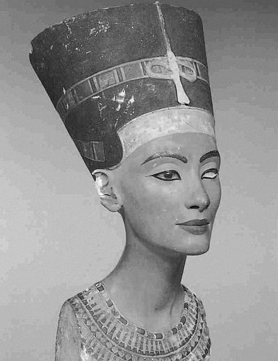 Бюст царицы Нефертити Иллюстрации из древнеегипетской Книги Мертвых Есть - фото 17