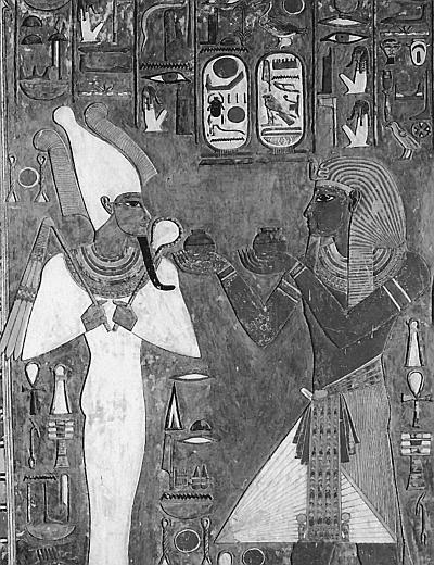 Хоремхеб перед Осирисом фреска Женщина во все времена занимала в Древнем - фото 28