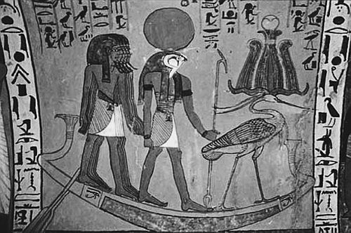 Бог Ра на ночной ладье Рисунок из гробницы 1200 г до н э Кроме культа - фото 29