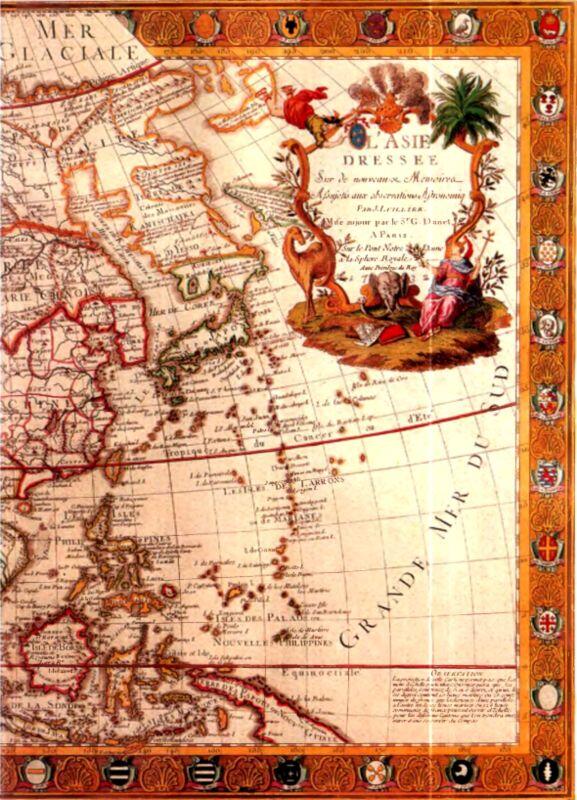Карта Тартарии 1732 года Карта мира 1694 года - фото 96