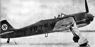 Первый опытный образец VI Fw 190 зарегистрированный как DOPZ с камуфляжной - фото 2