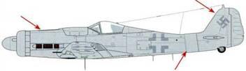Fw 190D9 Новый мотор Junkers Jumo 231А 12циллиндровый с однорядным мотором - фото 249