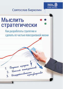 Святослав Бирюлин - Мыслить стратегически. Как разработать стратегию бизнеса и сделать стратегическое мышление частью повседневной жизни компании