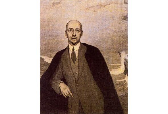 Р Брукс Портрет Г ДАннунцио 1912 ДА является крупнейшим итальянским - фото 7