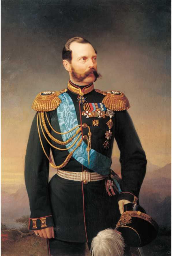 На контртитуле Егор Ботман Портрет императора Александра II 1872 - фото 2