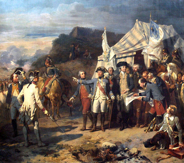 Капитуляция армии Корнуоллиса при Йорктауне 1781 год 25 ноября 1783 года - фото 2