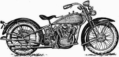 Рис 11 Двухцилиндровый мотоцикл Харлей Девидсон Все марки этого мотоцикла - фото 13