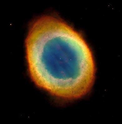 Рис 136 Кольцеобразная туманность в созвездии Лира весьма эффектная - фото 152