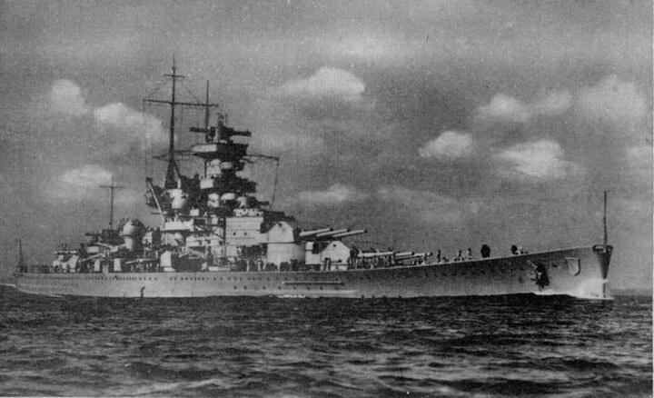 Боевые корабли Германии 1939 1945 - фото 139