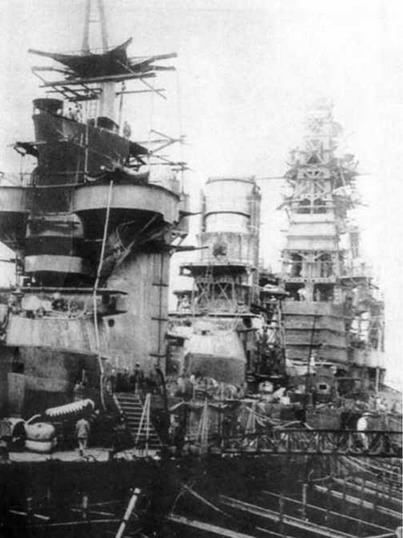 Ямаширо в различные периоды службы Линейный корабль Исе Заложен 10 ма - фото 100