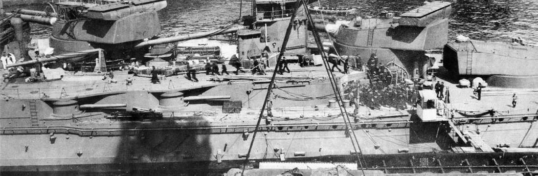 Линейный корабль Исе Заложен 10 мая 1915 г на Военноморской верфи в Кобе - фото 101