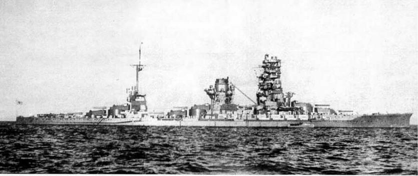 Линейный корабль Исе после модернизации 19291930 гг вверху и после - фото 133