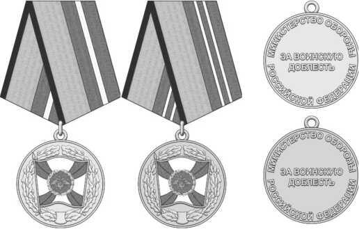Медаль Министерства обороны Российской Федерации За воинскую доблесть - фото 24