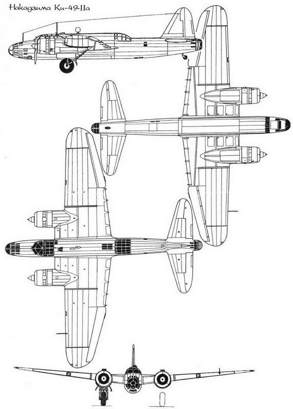 В октябре 1941 г были выпущены два опытных Ки80 самолетылидеры на базе - фото 6