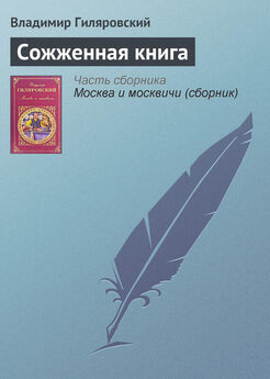 Владимир Гиляровский - Сожженная книга