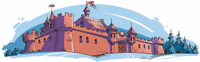 Уже рассвело Старинный замок с высокими стенами и башнями окружал глубокий - фото 20