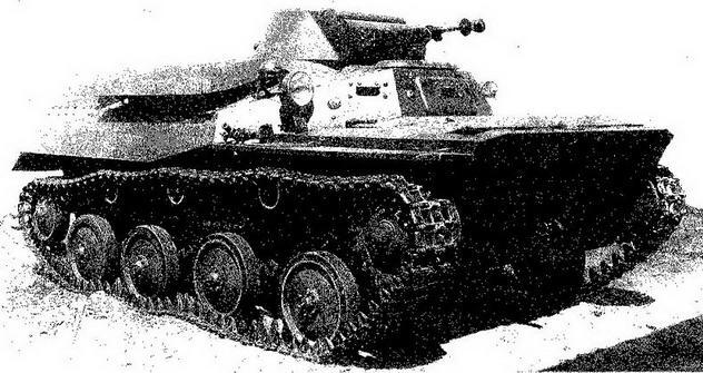 Легкий плавающий танк Т40 Была заметно увеличена емкость бензобаков Это - фото 10
