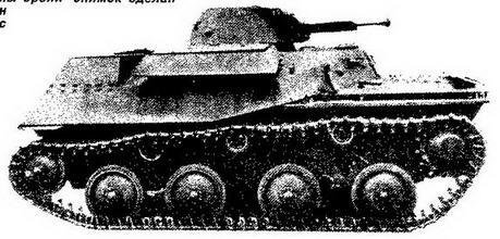 Танк Т40 Судя по проставленным значениям толщины брони снимок сделан немцами - фото 11