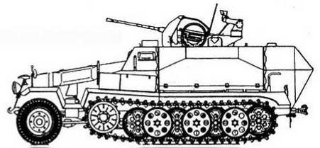 SdKfz25117 AusfC До 1 сентября 1939 года было изготовлено только 68 - фото 30