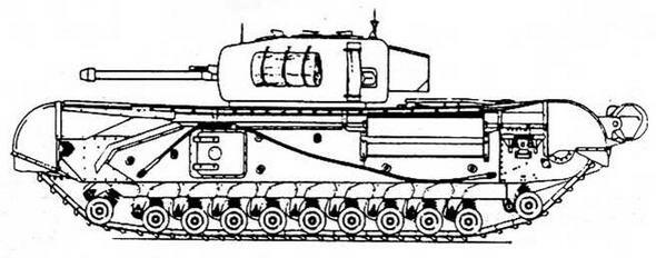 Churchill IV М3А1М3л МЗМЗс M4A276W - фото 61