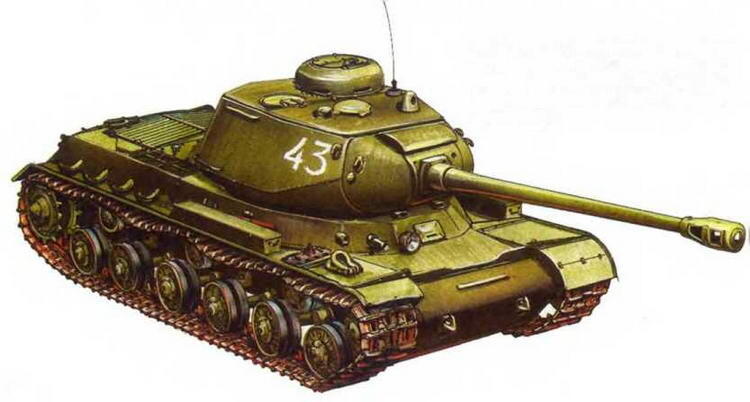 ИС2 64й гвардейский тяжелый танковый полк 3й гвардейский механизированный - фото 69