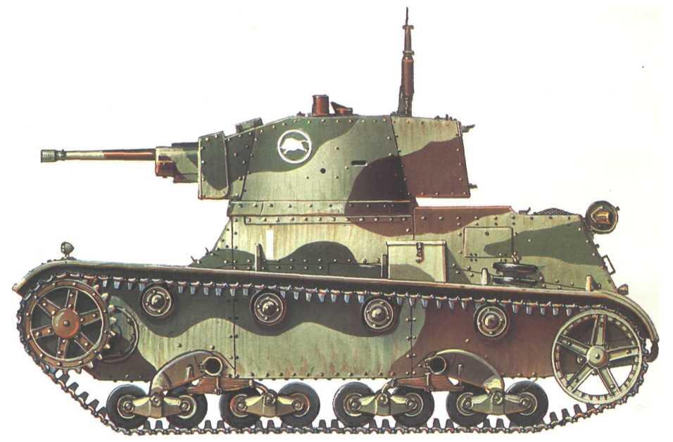 Легкий танк 7ТР 3й танковый батальон Войска Польского Польша 1938 г - фото 64