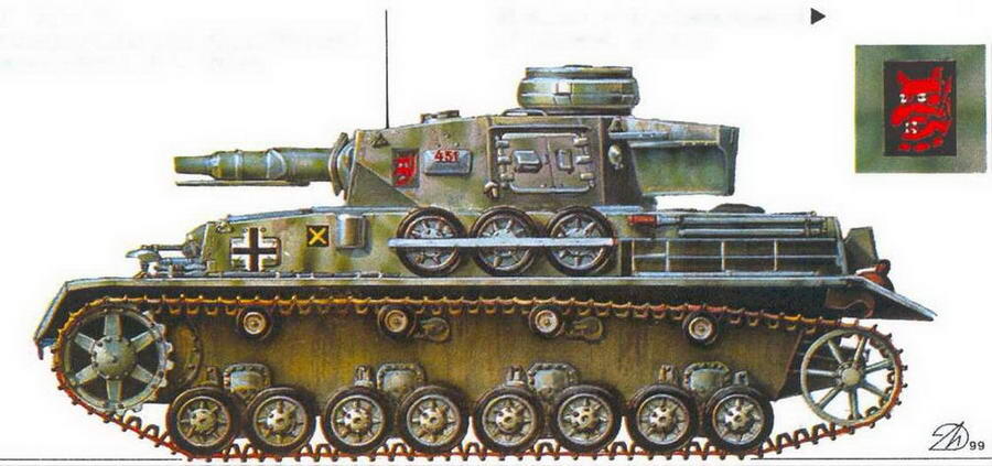 PzIV AusfF1 5я танковая дивизия 5 Panzer Division Восточный фронт - фото 73