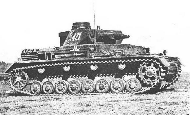 PzIV AusfB Восточный фронт лето 1941 года Pz1V AusfC Характерные - фото 8