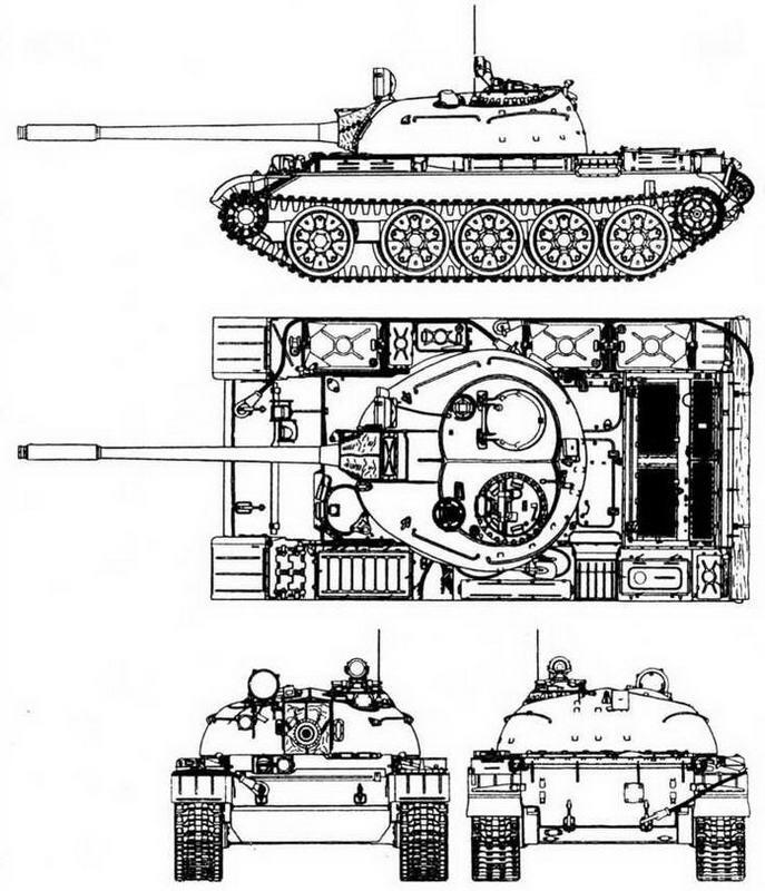 Т55 Самый массовый советский танк послевоенного периода Представляет собой - фото 10