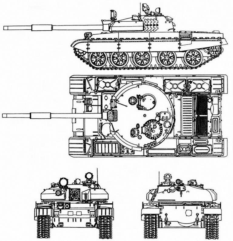 Т62М В 1961 году завод 183 изготовил установочную партию танков из 25 штук - фото 18
