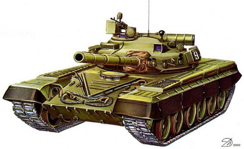 Основной танк Т80Б Ленинградский военный округ июль 1989 года Боевая - фото 68